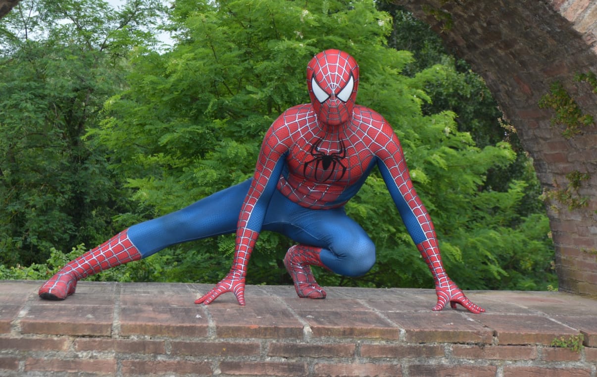Photos souvenirs avec mascottes à domicile à Toulouse pendant un événement familial